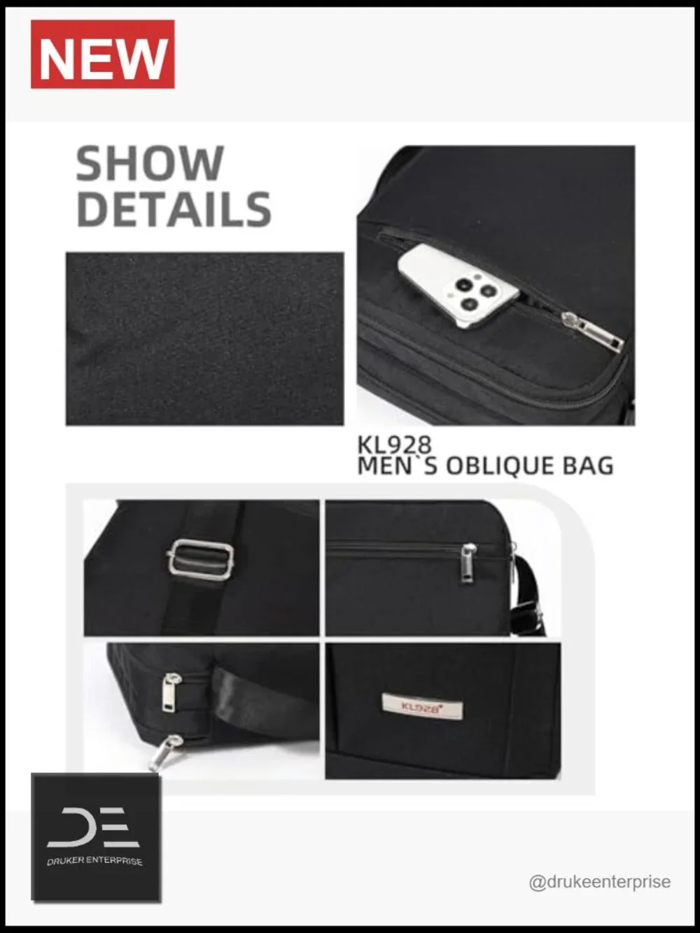 N/A men’s messenger